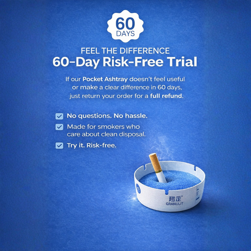 Disposable Pocket Ashtray